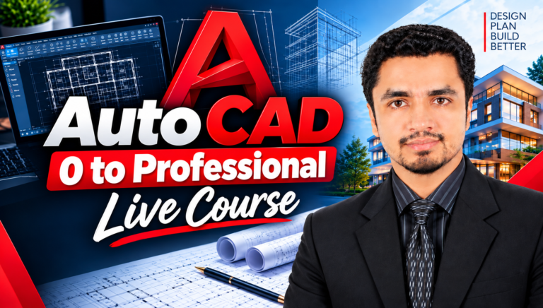 AutoCAD O to Professional Live Course